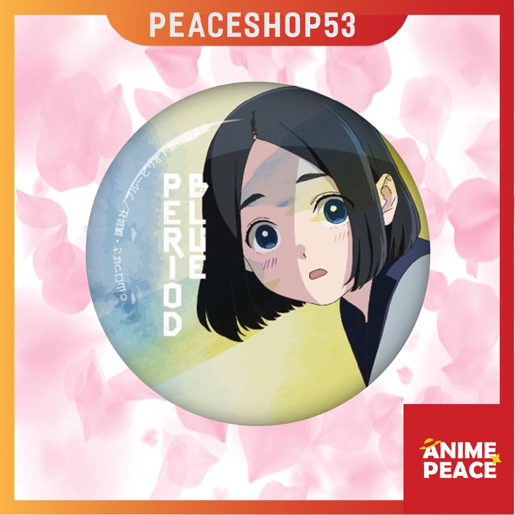 Huy hiệu Blue Period Lấp Lánh Huy Hiệu Anime Blue Period Phụ Kiện Anime Manga Ver 3 HH50
