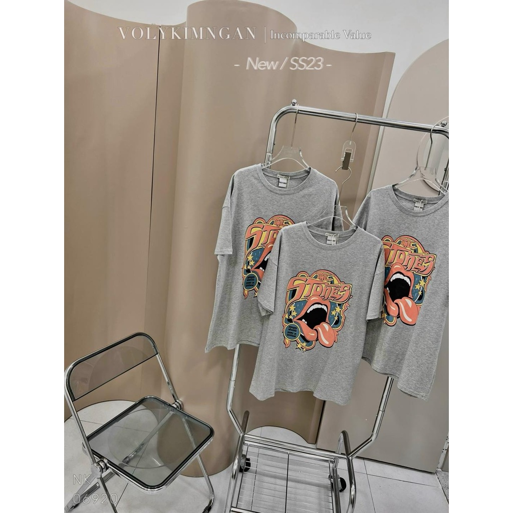 Áo some.girl pull.bear xám ghi tl