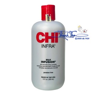 Tinh dầu dưỡng tóc mềm mượt chi silk infusion 355ml