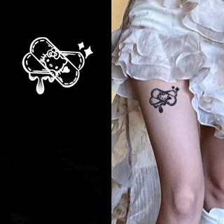Hình Xăm Dán Chống Nước Chống Phản Quang Hình hello kitty