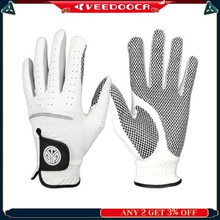 Veedooca Găng Tay Da Cừu Chơi golf Chống Trượt Thoáng Khí Cho Nam