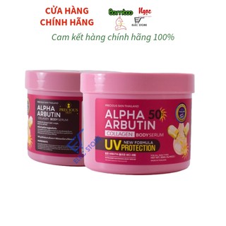 Dưỡng body Alpha Arbutin collagen body serum Spf 50 (500g)