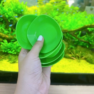 Chén Chấm Vuông Cạn Nhựa BKP 7CM - Chén nhựa đựng nước chấm, muối tiêu chanh tiện lợi cho hàng quán