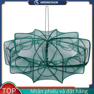 Lồng lưới bắt tôm cua cá có thể gấp gọn tiện lợi