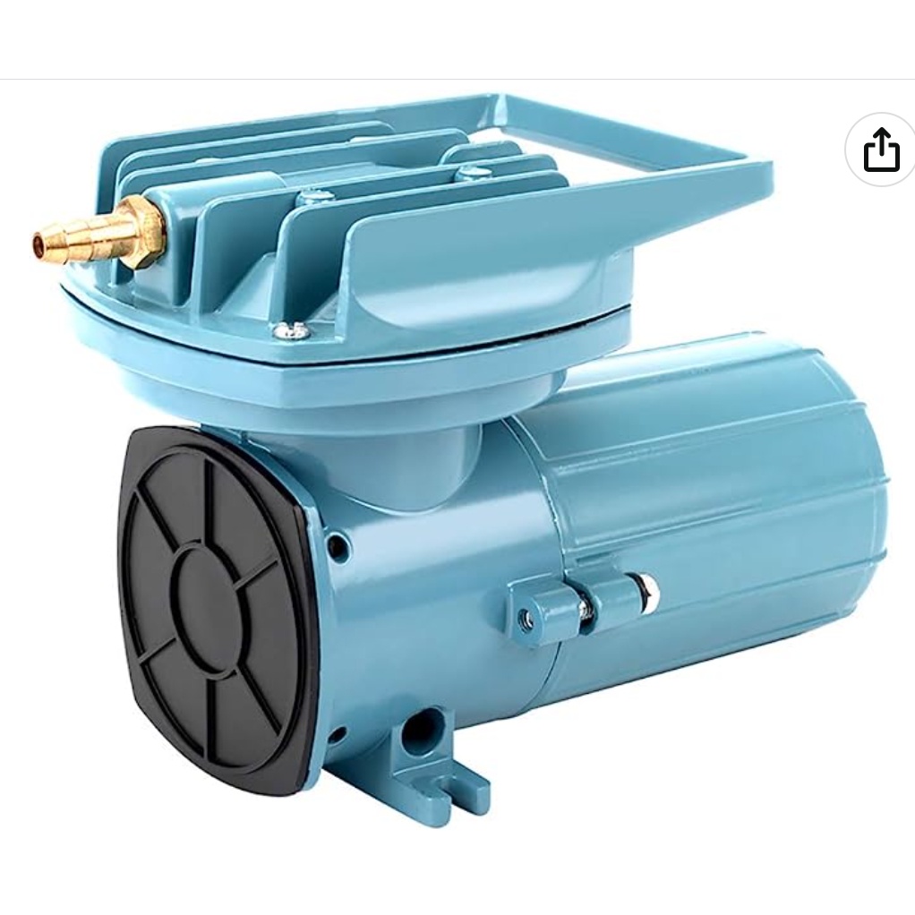 Máy Sủi Oxy Resun MPQ-905 12V, Kích Thước 235x143x175mm, Màu Xanh Dương