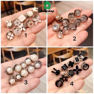 Sét 10 món phụ kiện mini cài áo cực xinh