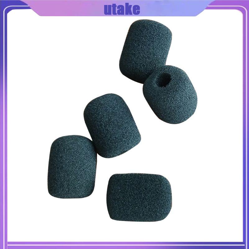 Set 5 Mút Bọc Micro Màu Đen Chắn Gió Tiện Dụng