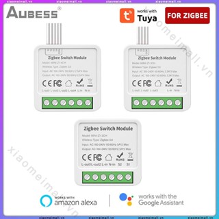 Tuya Sketch Zigbee Công tắc thông minh Điều khiển 2 chiều với Công tắc theo dõi năng lượng Bộ ngắt thông minh mini Điều khiển cuộc sống thông minh Alexa qua Google Home (xiaomeimall)