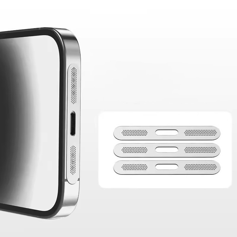 Redmi Turbo3 Turbo4 Turbo4Pro Kim Loại Điện Thoại Sừng Chống Bụi Lưới Miếng Dán Cho Redmi Turbo 3 4 