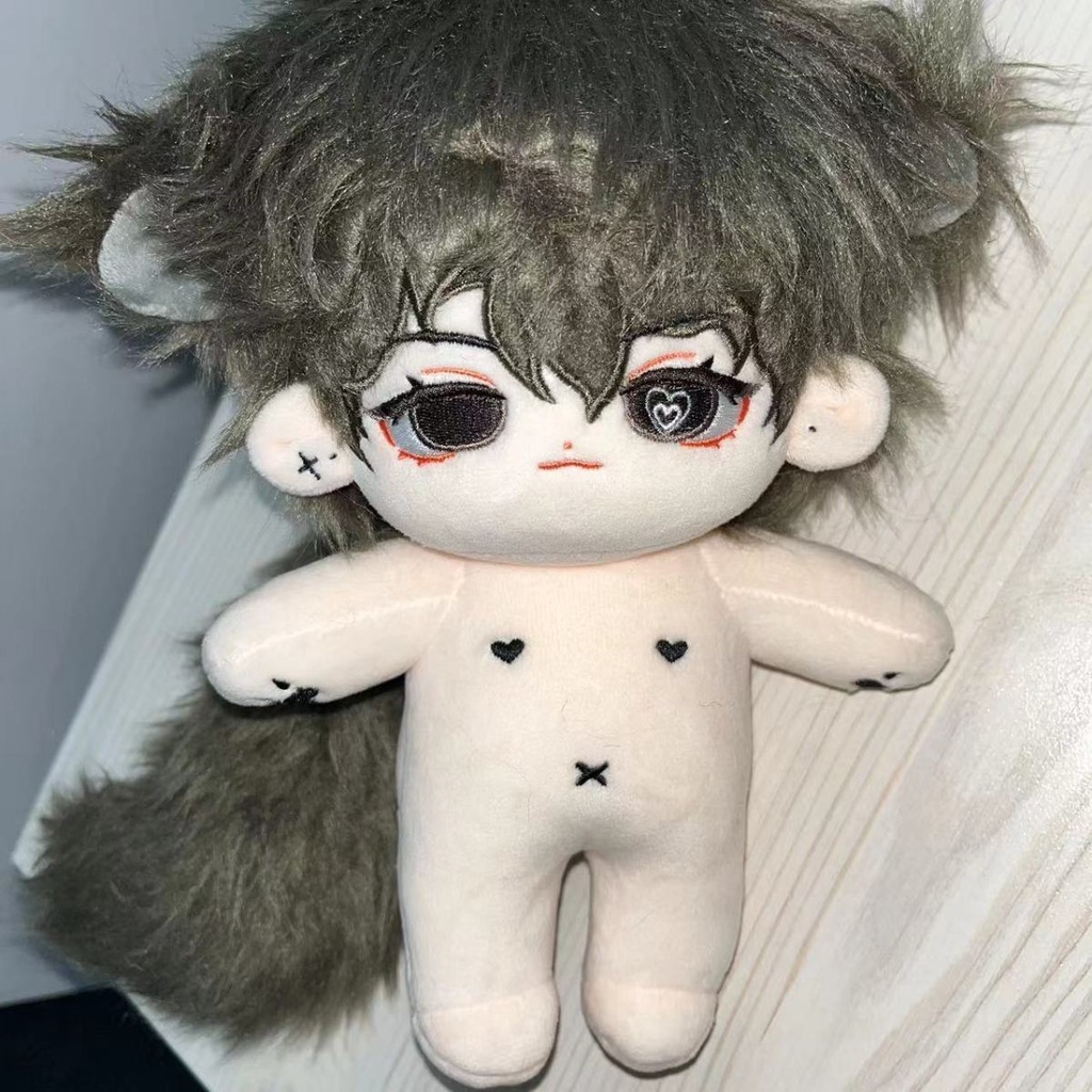 Búp Bê Nhồi Bông cotton 20cm Hình Sói Mặc Trang Phục Hóa Trang Nhân Vật anime one piece
