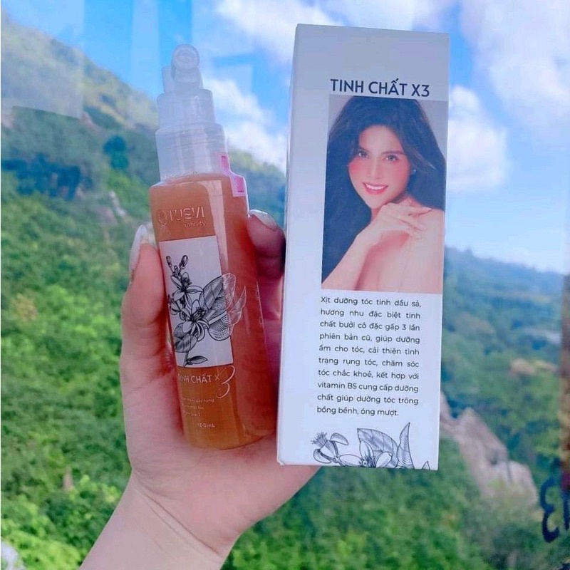 Xịt dưỡng tóc Tuệ Vi tinh chất Sả Bưởi ngừa rụng tóc - kích thích mọc tóc