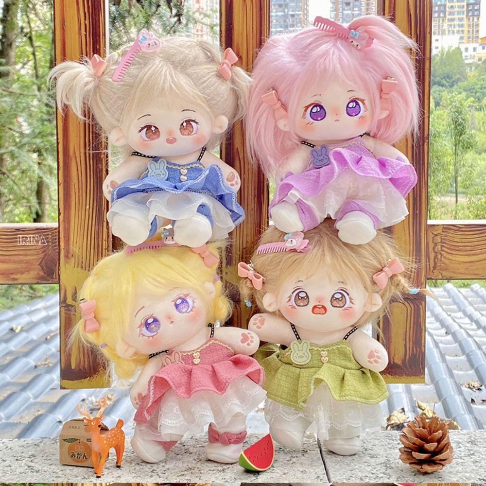 Bộ Quần Áo cotton 20cm mini 20cm Họa Tiết Hoạt Hình Dễ Thương Cho Búp Bê
