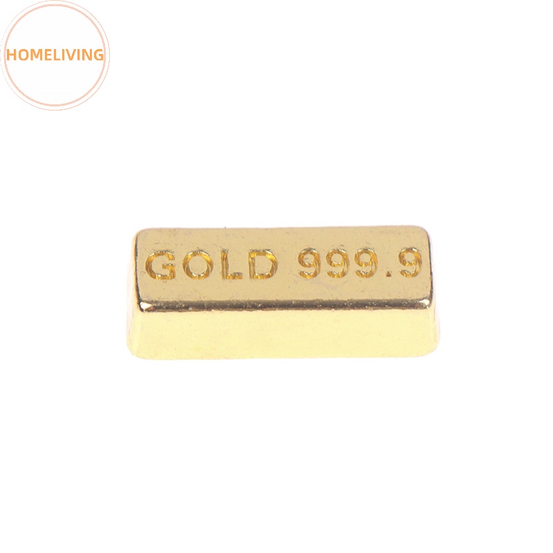 Set 10 Đồng Xu Vàng Mini Tỉ Lệ 1: 12 Trang Trí Nhà Búp Bê vn