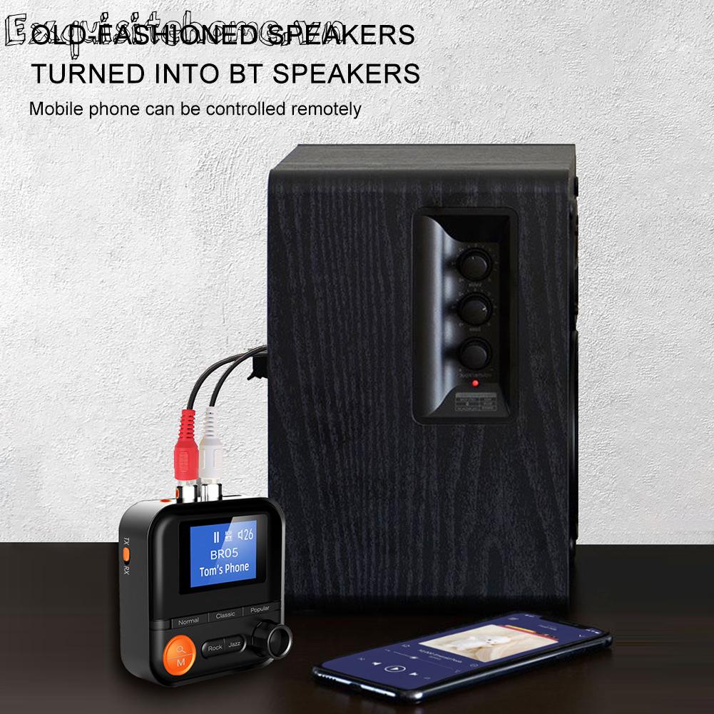 Thiết Bị Truyền Nhận Tín Hiệu bluetooth 5.2 aux 2rca tf Cho tv / Máy Tính