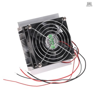 DIY Thermoelectric Peltier Refrigeration Cooling System Kit Semiconductor Cooler Conduction Module + Radiator + Cooling Fan + TEC1-12706