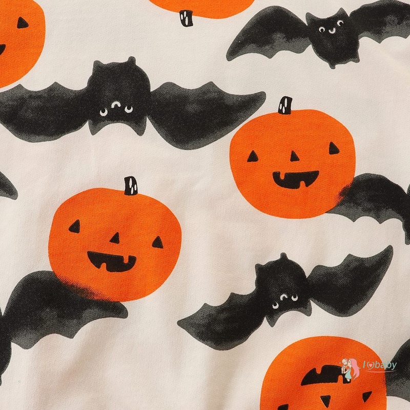Áo sweater Tay Dài Hoạ Tiết halloween Cho Bé