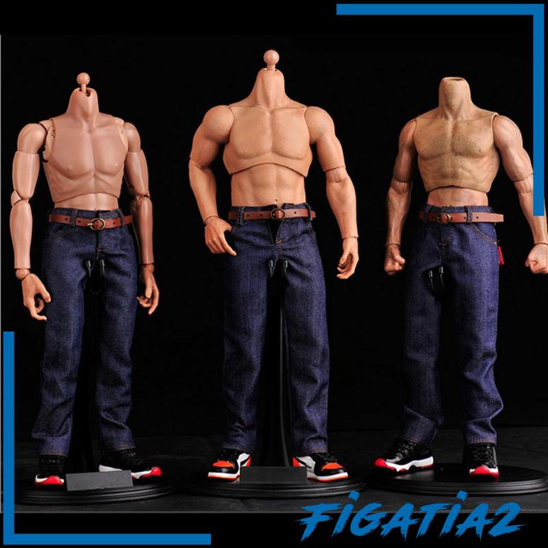 1 Mảnh Quần Jean denim Cho Mô Hình Nam 12 "Tỉ Lệ 1 / 6