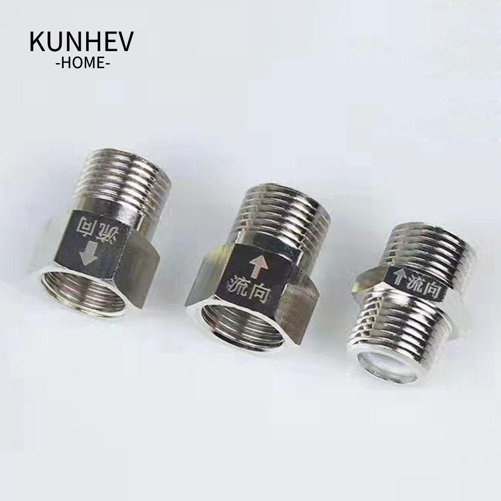 KUNHEV Van Điều Khiển Bồn Cầu Một Chiều Bằng Đồng Mạ Niken 1 / 2 "g1 / 2 20mm