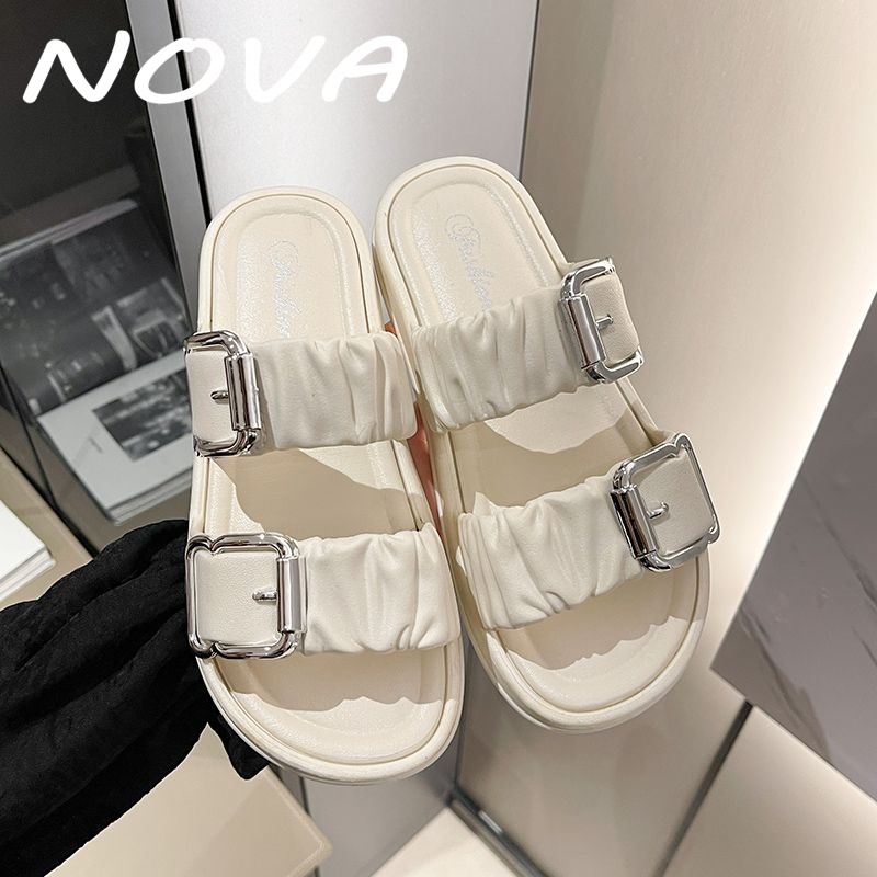 NOVA  dép sandal nữ dép bánh mì nữ dép bánh mì Chống Trượt 2023 NEW  FDL0E 36Z230908