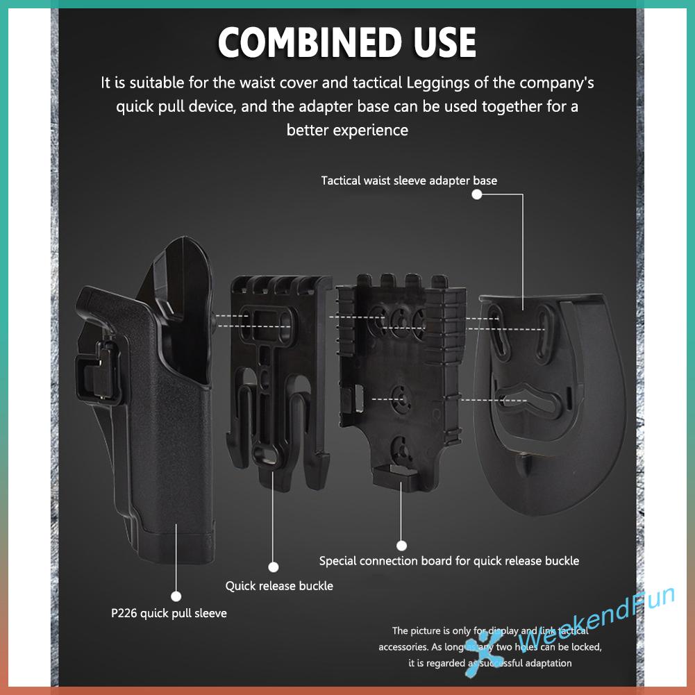 Chúng ta sẽ làm thế.★ Qls Bộ Hệ Thống Khóa Nhanh Cho Súng Lục glock 17 19 beretta m92 qls