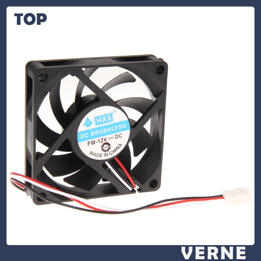 Quạt Tản Nhiệt cpu 12v 7cm 70mm Cho Máy Tính