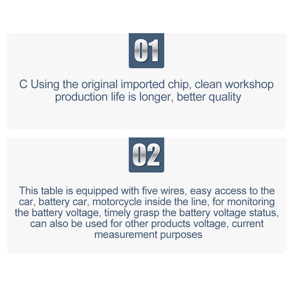 Gaqee Vôn Kế Kỹ Thuật Số 0.28 inch dc 100v 10a Có Màn Hình led Hiển Thị