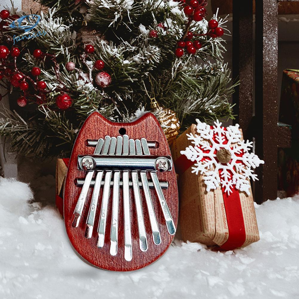Fanicas.vn Nhạc Cụ kalimba mini Bằng Gỗ 8 Tông