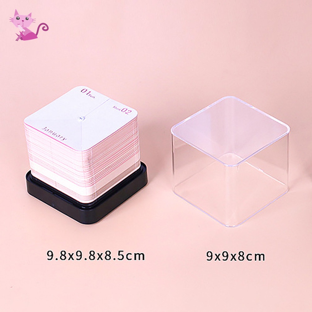 Thời Trang Lịch Giấy Ghi Chú Để Bàn Hình Cây 3d