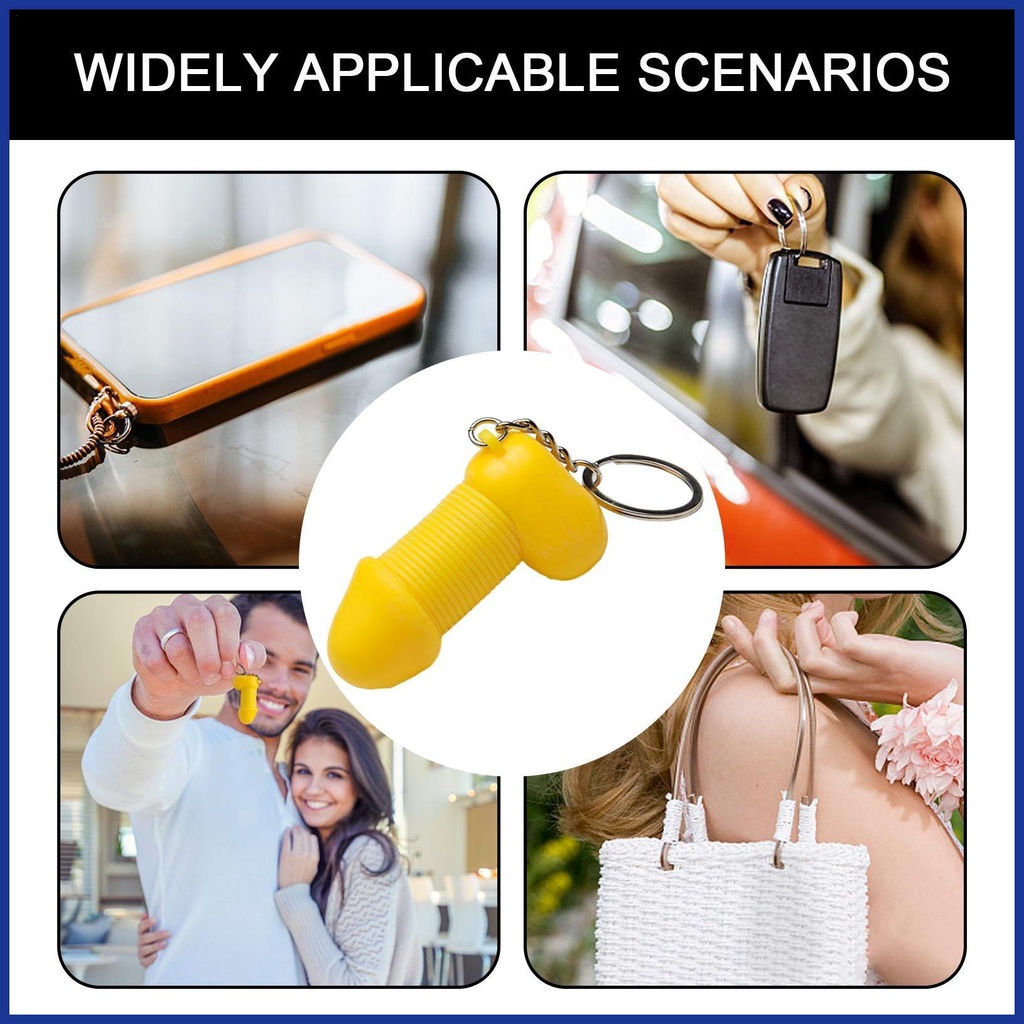 Móc Chìa Khóa Có Thể Kéo Dài Co Giãn Hình Chân Gà Trống Người Đàn Ông Cung Quà Tặng Túi Xách Aavn Aavn