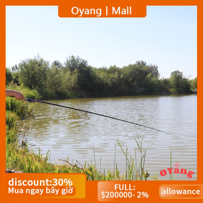 Oyang Cần Câu Cá Tay Cầm Bằng Sợi Thủy Tinh
