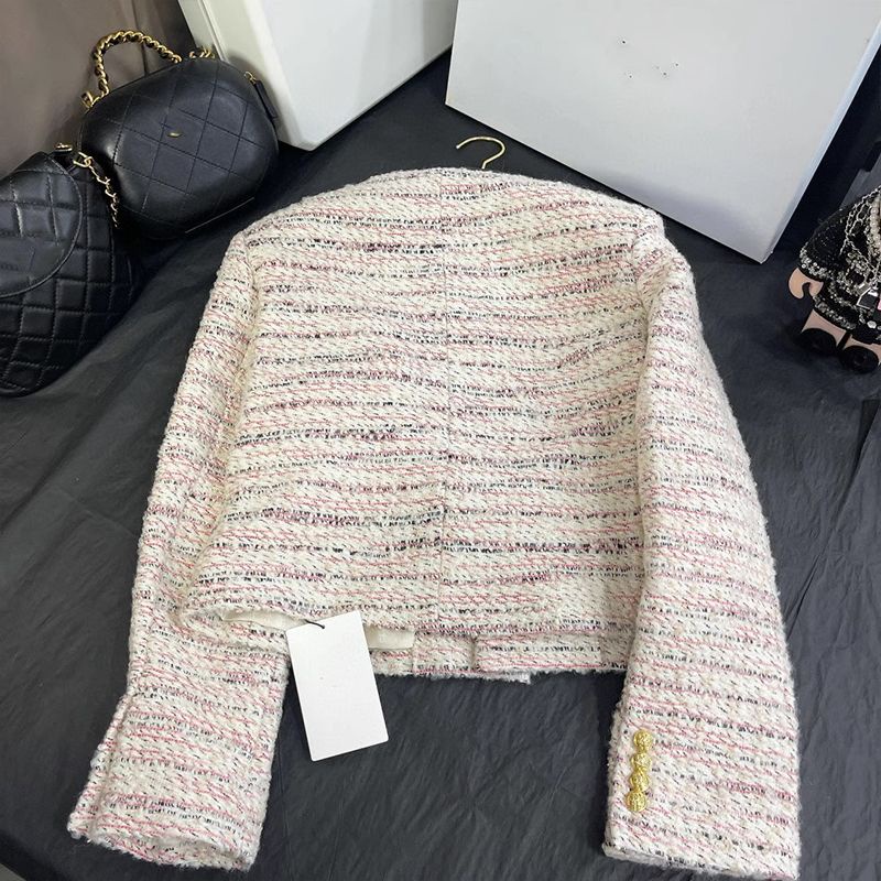 Áo Khoác cardigan Cổ Tròn Phong Cách Pháp Thời Trang Mùa Xuân 2023 Cho Nữ