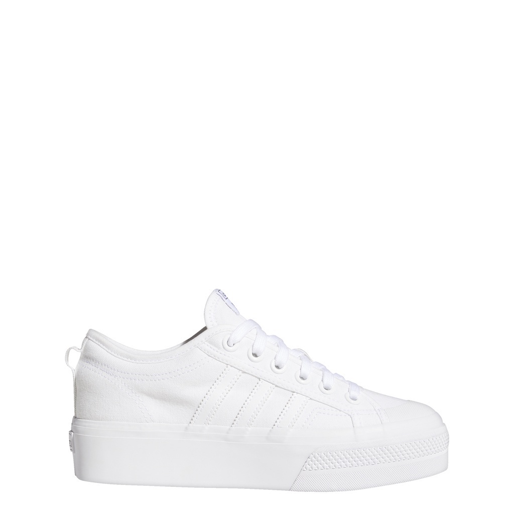 adidas Phong cách sống Giày Platform Nizza Nữ trắng FV5322