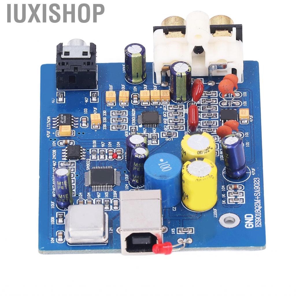 Iuxishop Audio Amplifier Module Board USB DAC  Card 24bit 96K SA9023 ES9018K2M