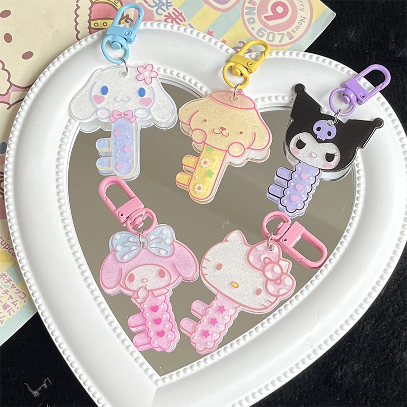 Móc Khóa Hình sanrio melody Cún Kumamon Hoạt Hình Dễ Thương