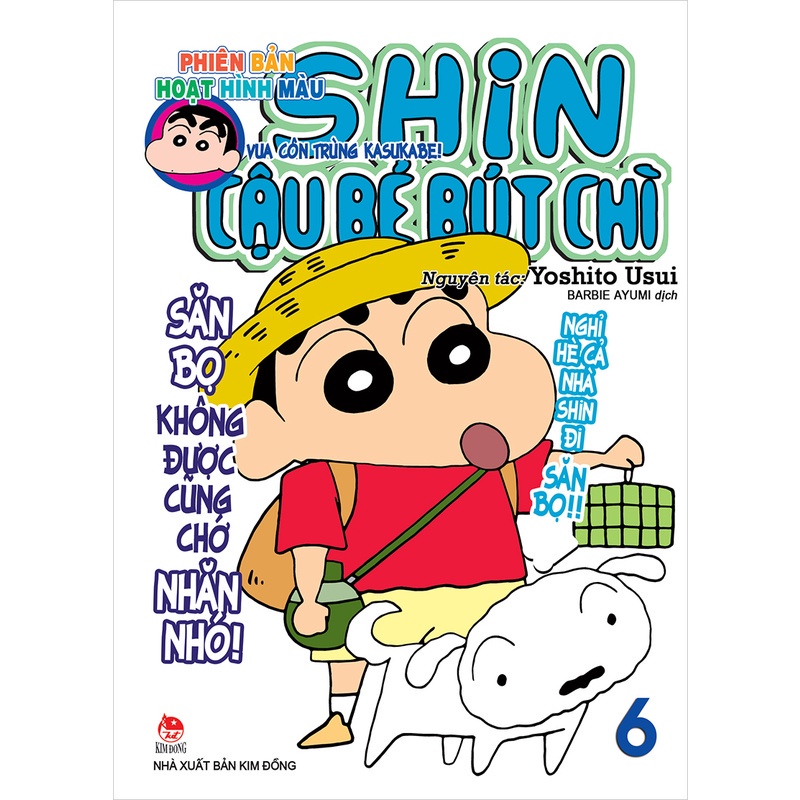 Sách Shin - cậu bé bút chì - Hoạt hình màu - Bản Quyền