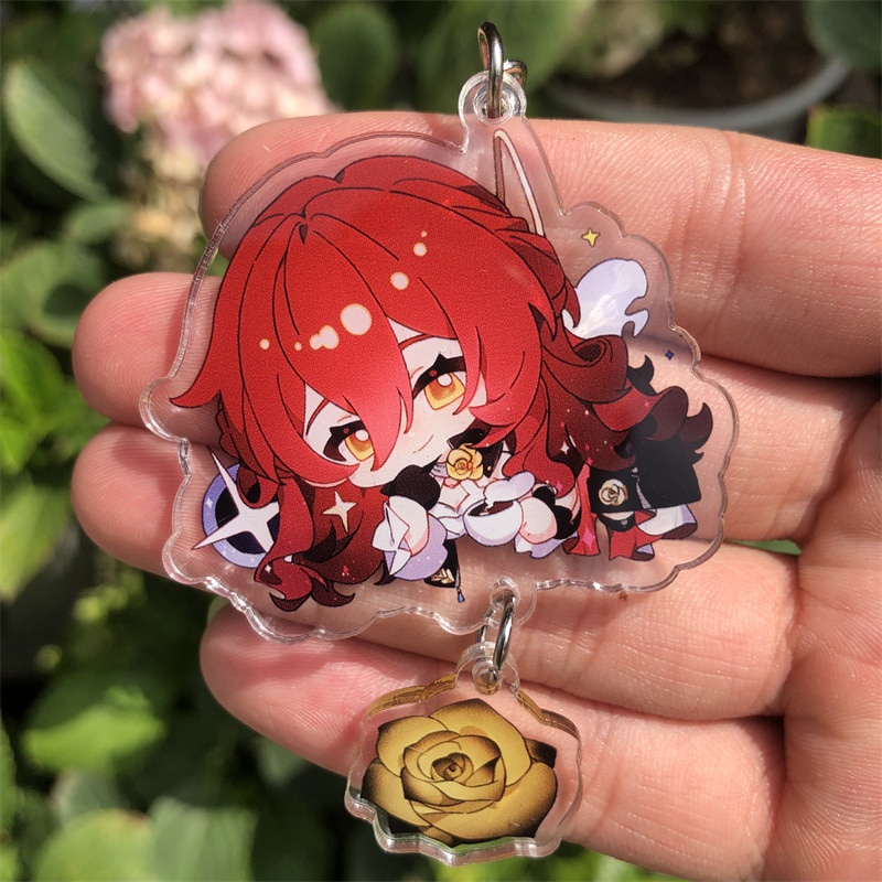 Móc khoá Honkai: Star Rail Imbibitor Lunae Sampo Koski Gepard Landau Anime Manga Phụ Kiện Trang Trí Túi xách Balo