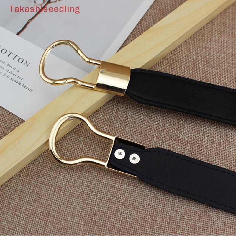 Thắt Lưng Mỏng Co Giãn Phối Khóa Kim Loại Thời Trang Cho Nữ