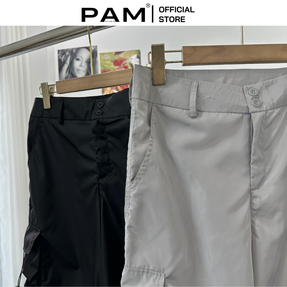 M66 Quần Dù Dài Túi Hộp 650  Ống Rộng Nam, Quần Jogger Vải Dù Phong Cách Mới 2023 - PAM
