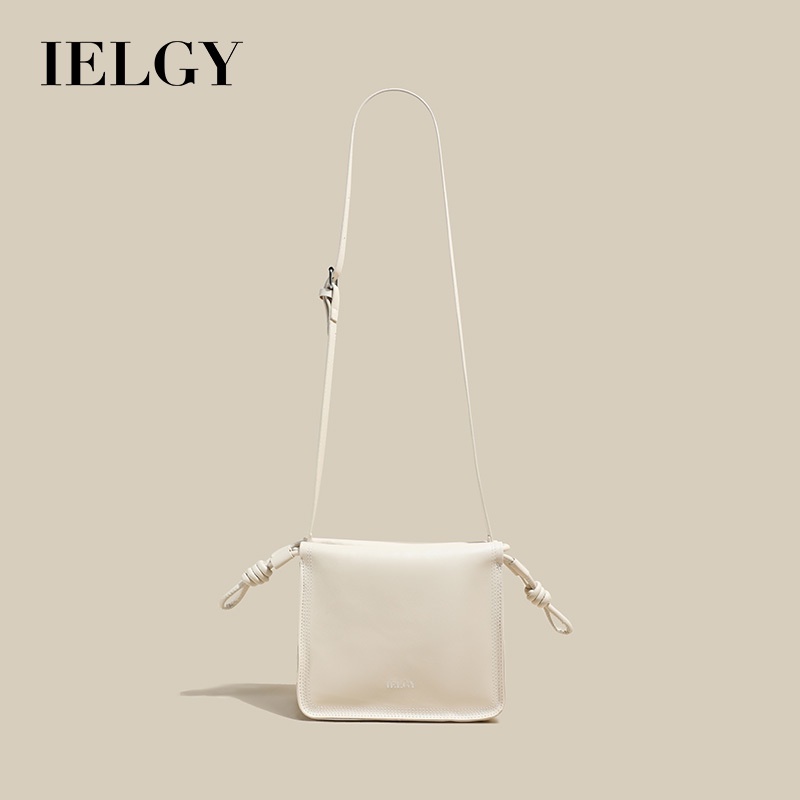 IELGY Túi Đeo Chéo Vai Mùa Hè Với Dây Xích Xếp Ly Độc Đáo