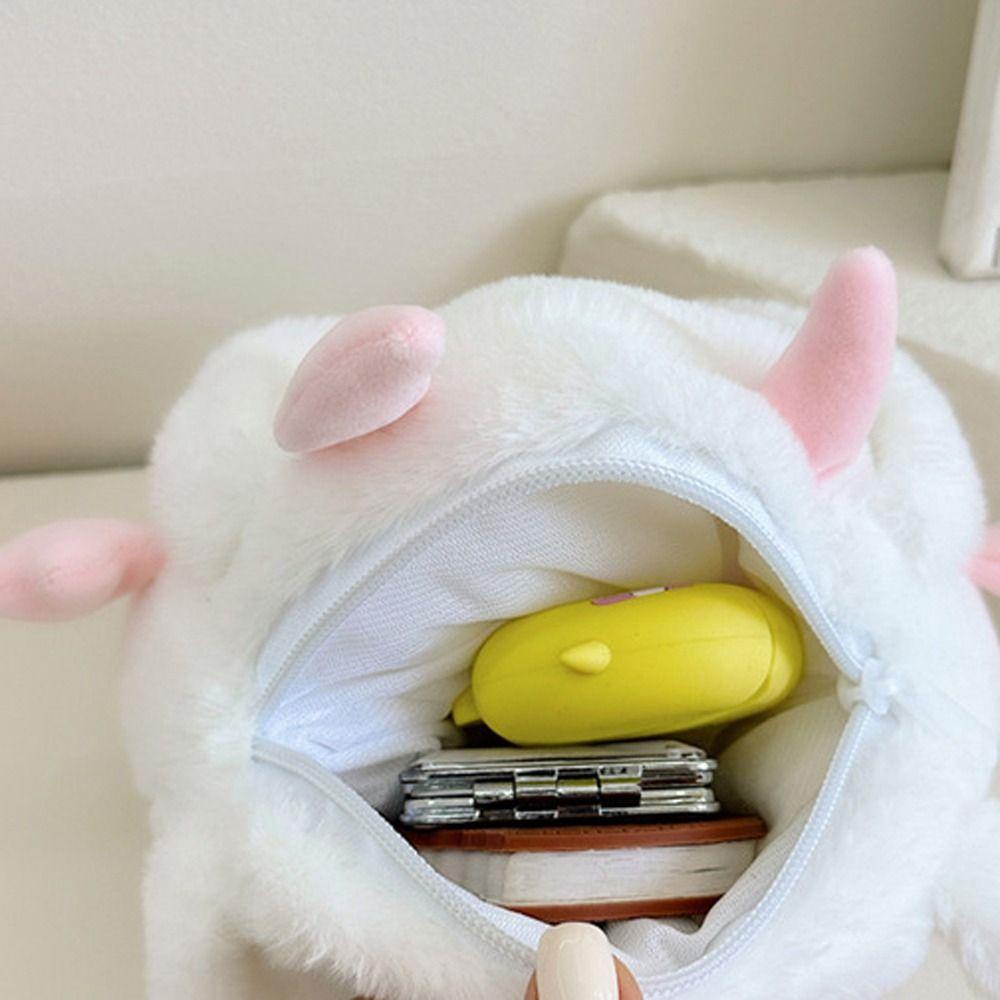 Shanhai Túi tote Đeo Vai Cỡ Lớn Hình Gấu / Dâu Tây / Người Ngoài Hành Tinh Nhồi Bông Dễ Thương