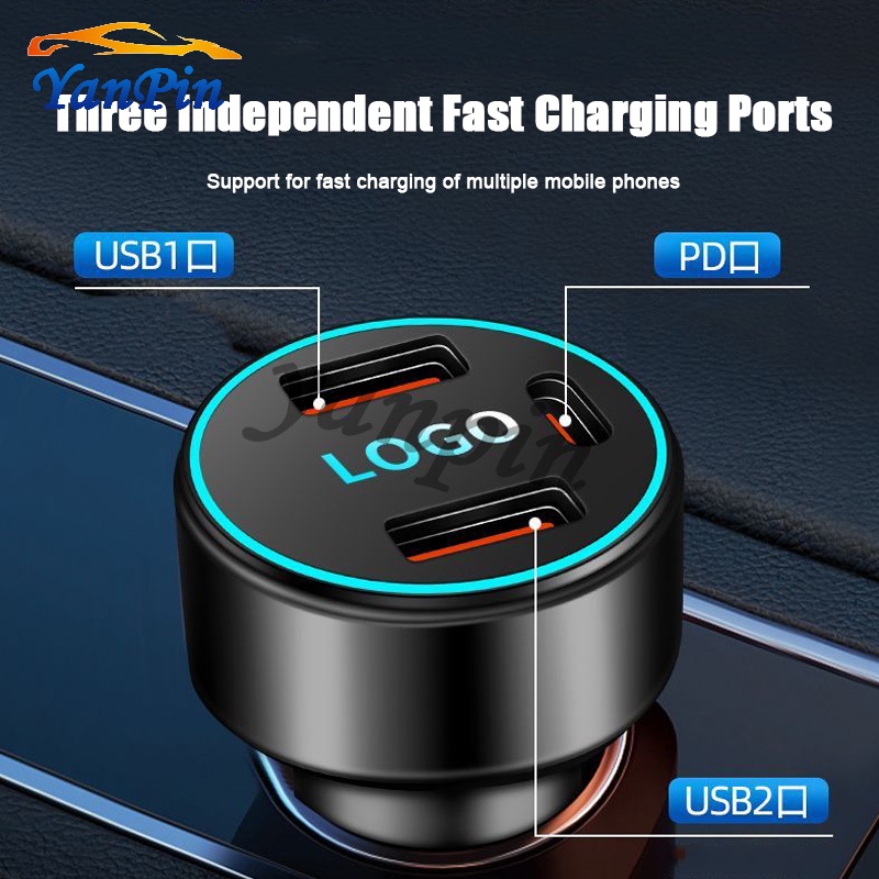 Bộ Sạc Xe Hơi mitsubishi 120w Siêu Nhanh 120w