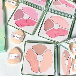 Cc sheer - bảng phấn má 3 ô cc sheer