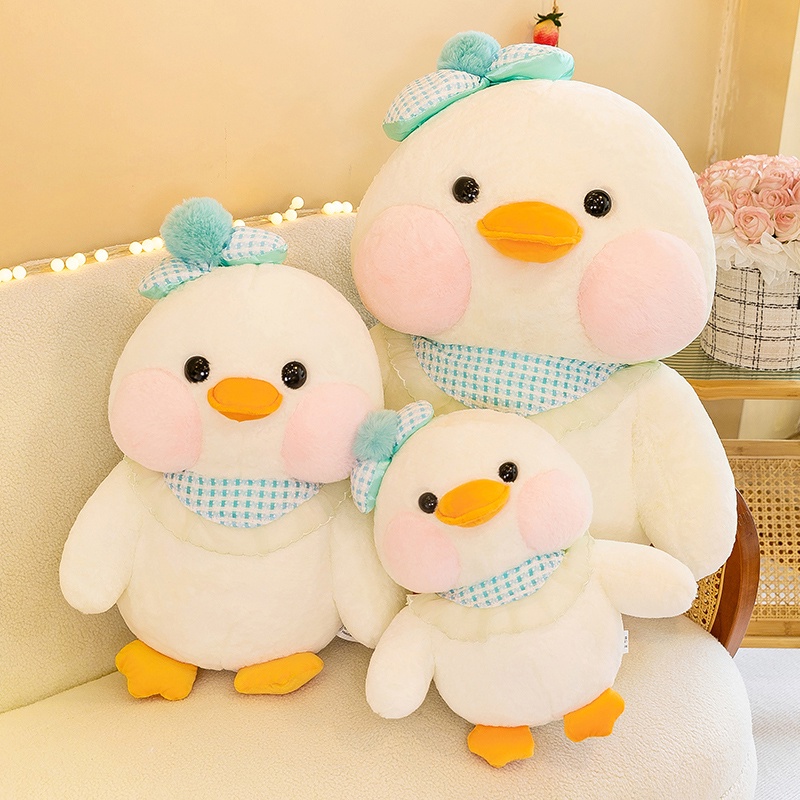 Thú Nhồi Bông Hình Vịt Con Đang Ngủ Dễ Thương