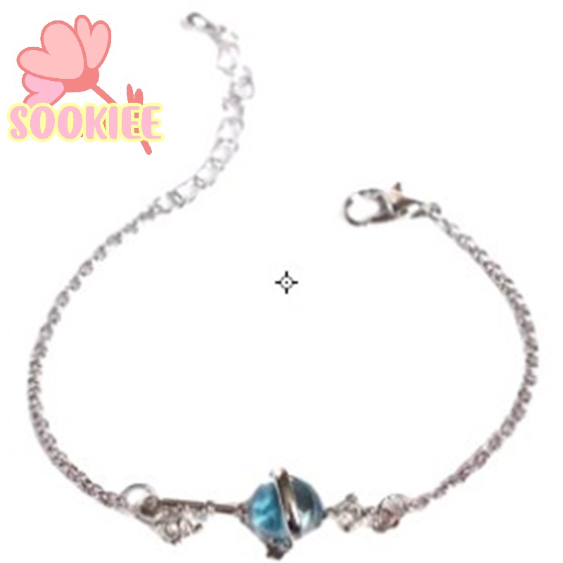 Vòng Tay Hình Hành Tinh Màu Xanh Dương  Vòng Tay Hành Tinh Màu Xanh Dương Ba Học Sinh Bạn Bè Cặp Đôi Ngôi Sao Thủ Công Làm Quà Tặng Tình Bạn