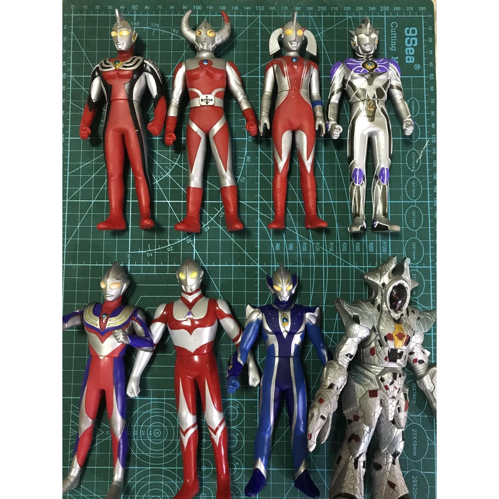 Bandai Nhân Vật ultraman 17cm 17cm Bằng Cao Su Mềm