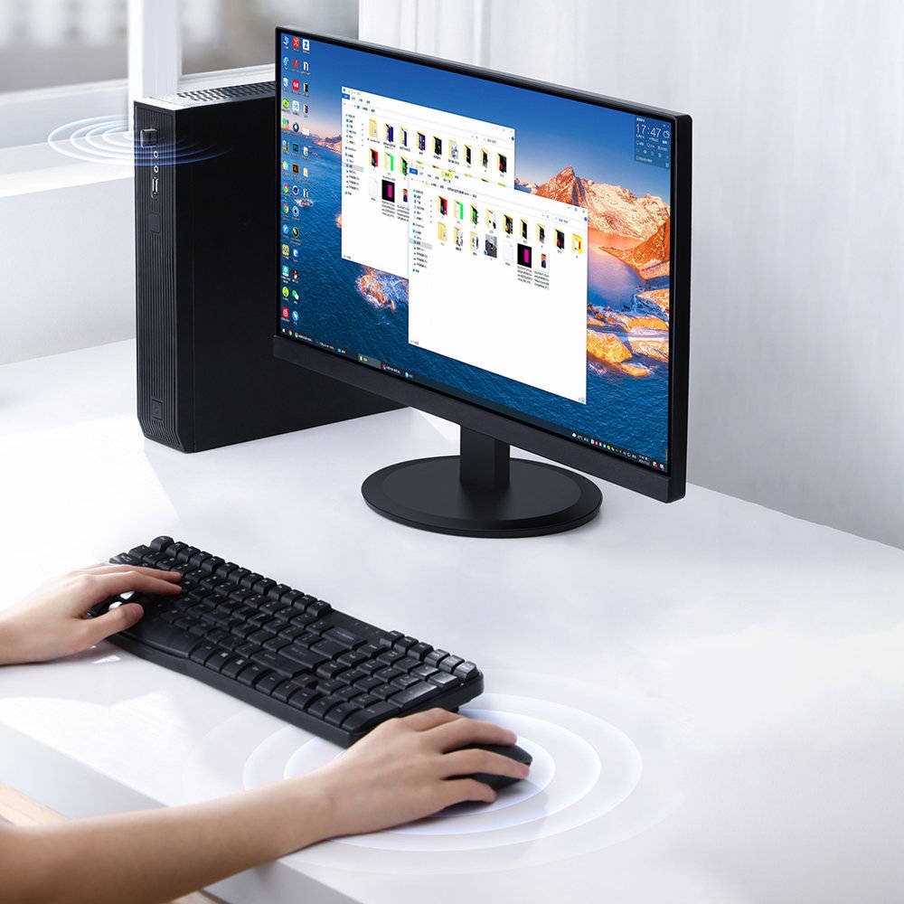 USB chuyển đổi thu phát Bluetooth 5.0 Baseus Wireless Adapter BA04  cho Laptop PC Smartphone máy tính HaiBunStore