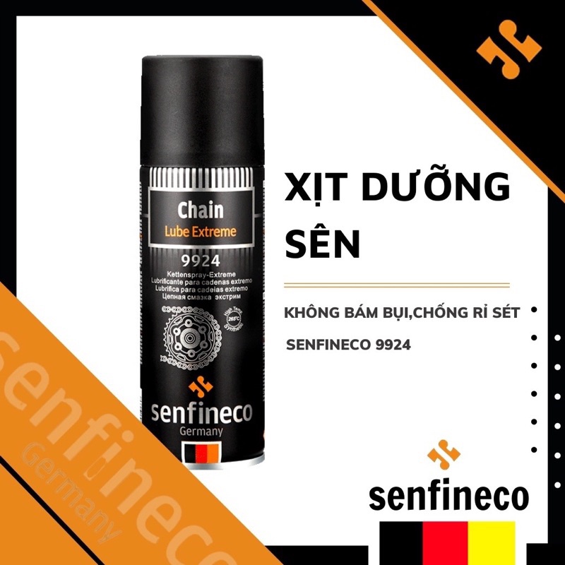Chai Dưỡng Sên Senfineco 9924 Mỡ bò xanh Cao Cấp ĐỨC