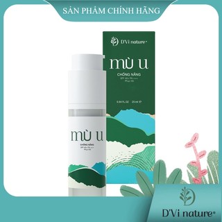 Kem chống nắng mù u dvi nature