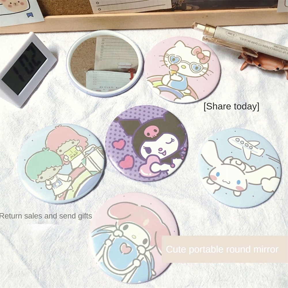 Gương Cầm Tay Trong Suốt Không Dễ Rỉ Sét Gương Một Chiều Gương Mỹ   Tinh Tế Không Dễ Vỡ Phim Hoạt Hình Gương Nhỏ Gương Nhỏ Cầm Tay Phim Hoạt Hình, Mỹ   Dễ Thương