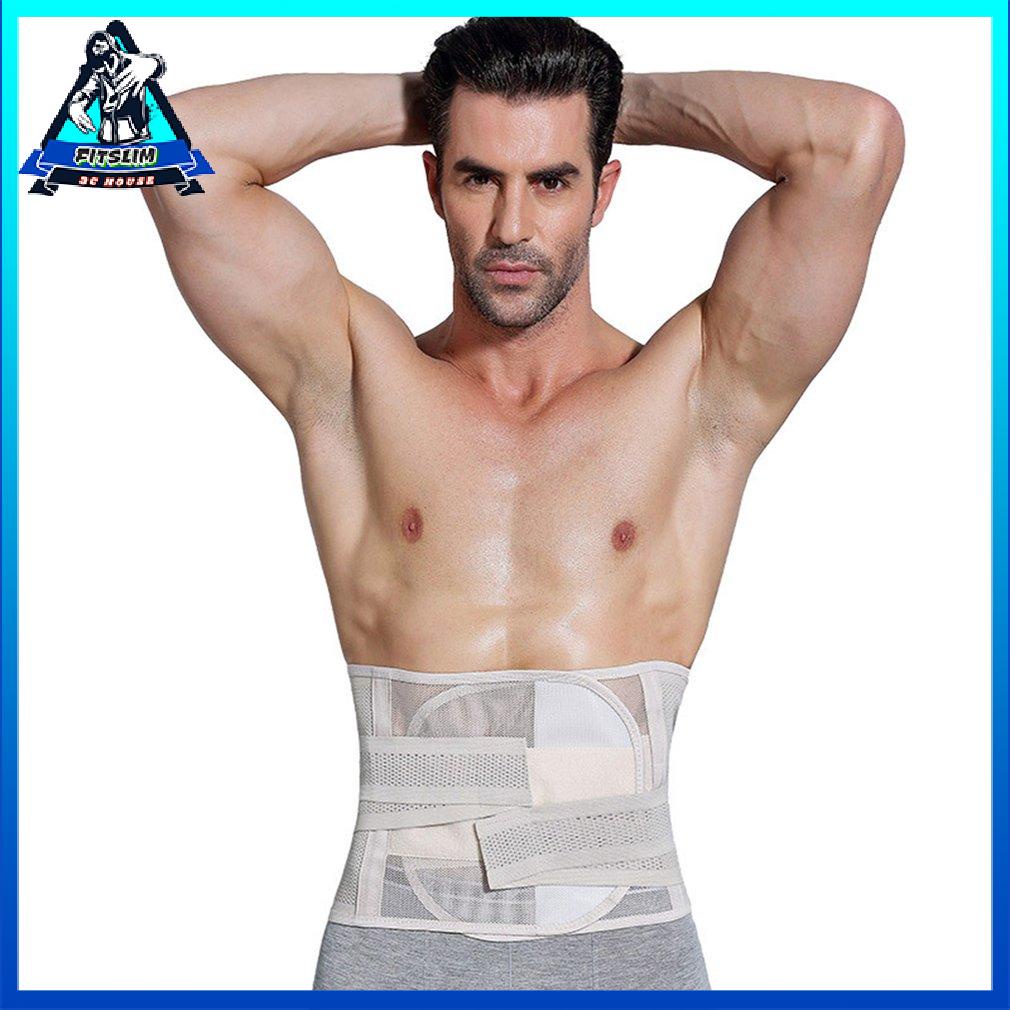 Men Body Shaper Corset Abdomen Tummy Control Waist Trainer Slimming Belly Belt